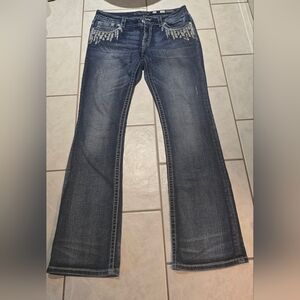 Miss Me Signature Boot Cut Jeans size 32